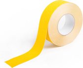 Antislip tape - markeringstape - vloertape geel B=50mm L=18,3m
