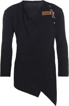 Knit Factory Emy Gebreid Dames Vest - Navy - 40/42