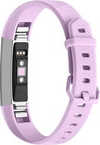 By Qubix - FitBit Alta HR siliconen bandje met gesp (Large) - Lila - Fitbit alta bandjes