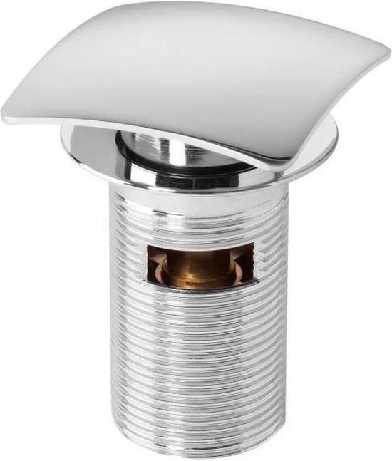 Axor Push-Open Afvoergarnituur met Overloop Chroom