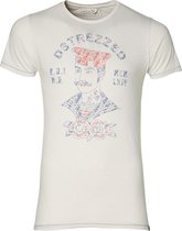 Dstrezzed T-shirt - Slim Fit - Ecru - XXL