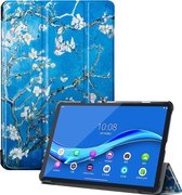 3-Vouw sleepcover hoes - Lenovo Tab M10 FHD Plus (x606F) - Van Gogh Amandelboom