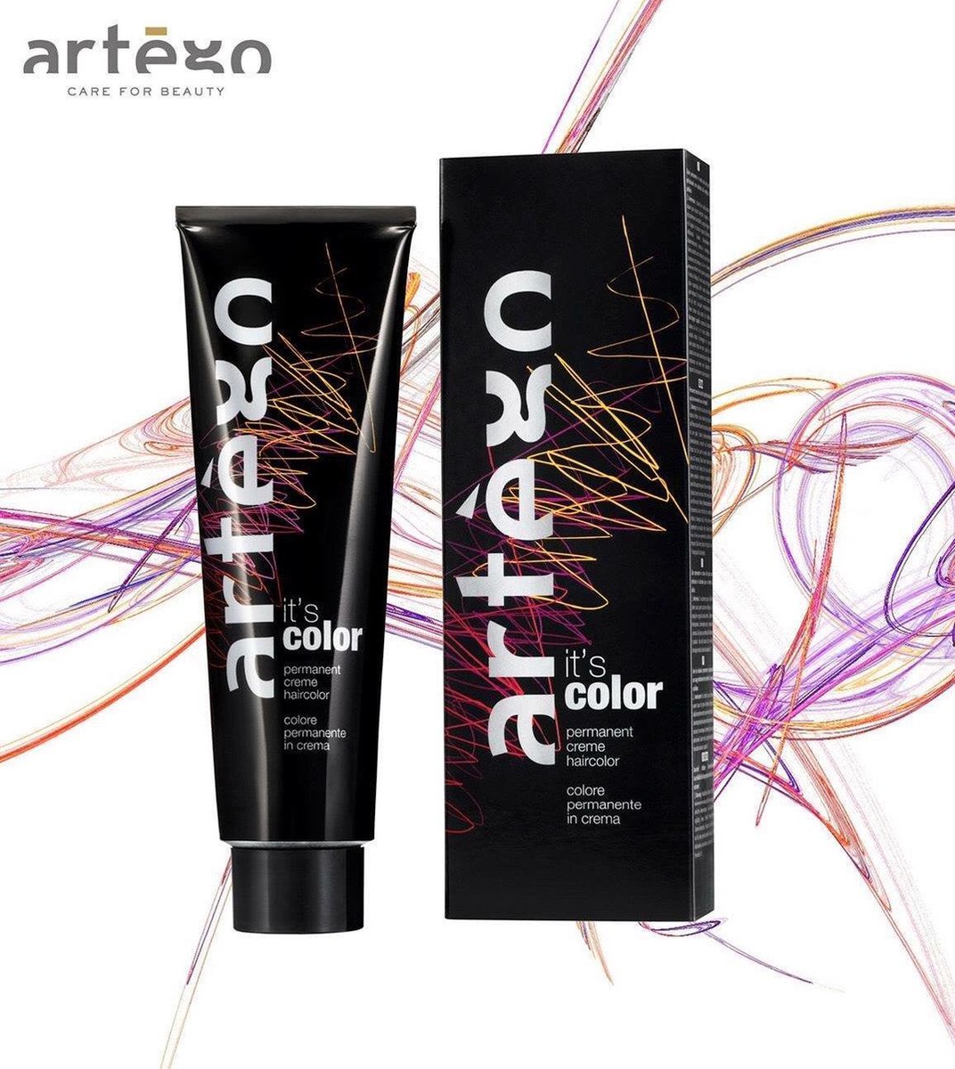 Artègo It's Color Permanent Paint Haarkleuring in verschillende tinten 150ml - 7.16 Medium Ash Red Blonde