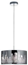 LED Hanglamp - Trion Kimo - E14 Fitting - Rond - Glans Chroom - Aluminium - BSE