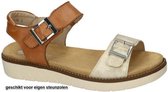 Remonte -Dames -  cognac/caramel - sandalen - maat 38