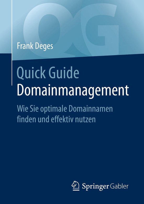 Business and Economics (German Language) - Quick Guide Domai ... - cover