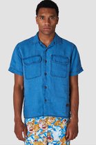 Kings of Indigo - Balder - Shirt Korte Mouwen - Blauw - M