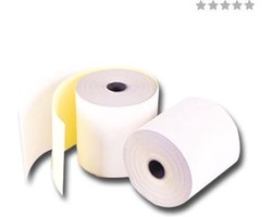 Duplorollen wit / geel 57 x 57 x 12 mm per doos van 50 rollen