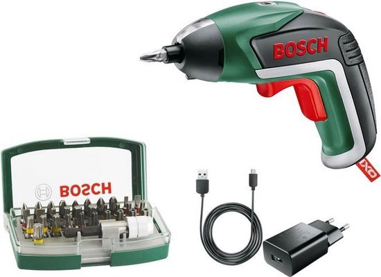 Bosch IXO V Basic Accu Schroefmachine - 3,6V - Incl. 32 accessoires |  bol.com