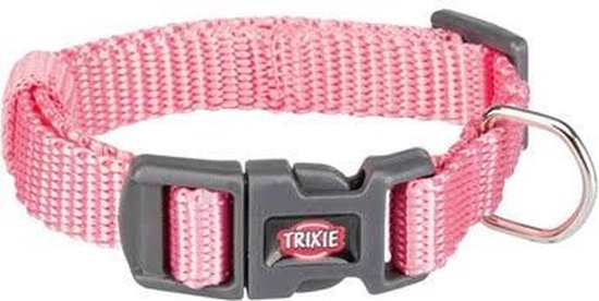 in de tussentijd karakter piek Trixie halsband hond premium roze 35-55X2 CM | bol.com