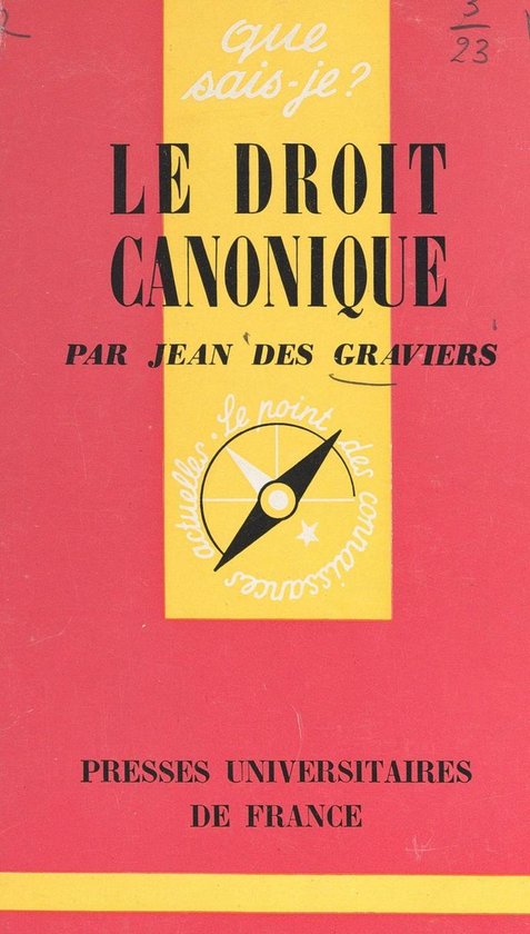 Le droit canonique - cover
