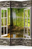 Kamerscherm - Scheidingswand - Vouwscherm - Morning Forest [Room Dividers] 135x172 - Artgeist Vouwscherm