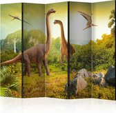 3D Tapijt Vouwscherm - Kamerscherm - Scheidingswand - Dinosaurs II [Room Dividers] 225x172 - 3D Tapijt