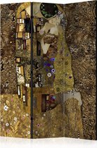 Kamerscherm - Scheidingswand - Vouwscherm - Golden Kiss [Room Dividers] 135x172 - Artgeist Vouwscherm