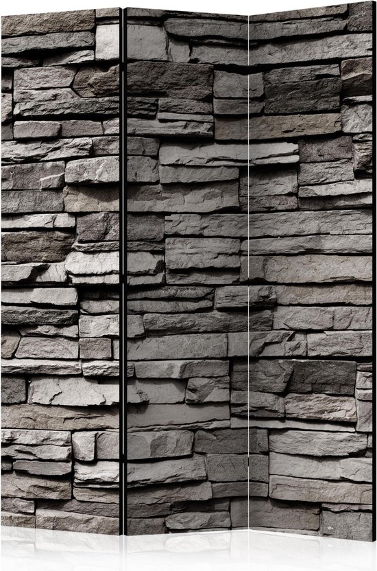 Kamerscherm - Scheidingswand - Vouwscherm - Stony Facade [Room Dividers] 135x172 - Artgeist Vouwscherm