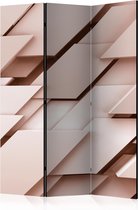 Kamerscherm - Scheidingswand - Vouwscherm - Think Pink [Room Dividers] 135x172 - Artgeist Vouwscherm