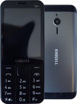 Khocell - K7S+ - Mobiele telefoon - Zwart