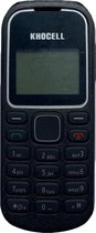 Khocell - K018 - Mobiele telefoon - Zwart