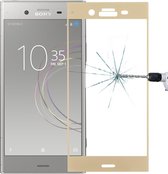 Voor Sony Xperia XZ1 0.26mm 9H Oppervlaktehardheid 3D Volledig Scherm Gehard Glas Screen Protector (goud)