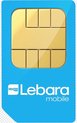 Lebara Prepaid Simkaart 5 euro Gratis beltegoed