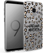 iMoshion Design voor de Samsung Galaxy S9 hoesje - Luipaard - Bruin / Zwart