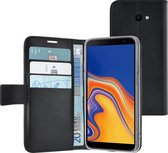 Azuri walletcase - magnetic closure & 3 cardslots - noir Samsung J4 Plus