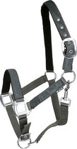 Horsegear Halster Satin Grijs - Grijs - paard