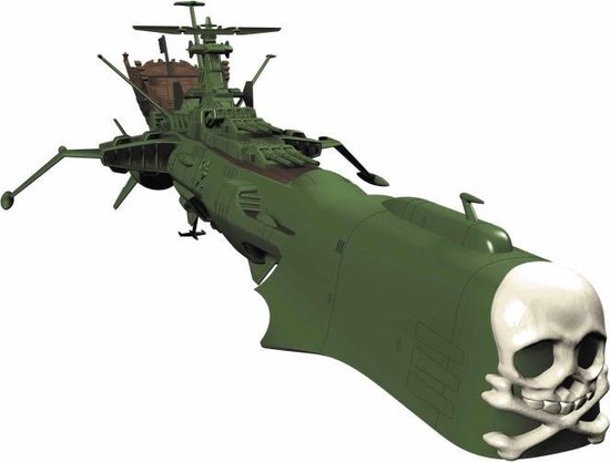 ALBATOR Captain Harlock - Maquette Model Kit 1/1500 ARCADIA