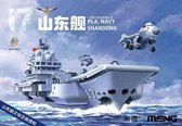 MENG WB008 Warship Builder PLA Navy Shandong - Cartoon Model Plastic kit