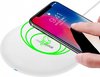 MMOBIEL Draadloze QI Oplader - Snelle Laadmodus - WIT - voor iPhone / Samsung / Airpods / QI geschikte Smartphones