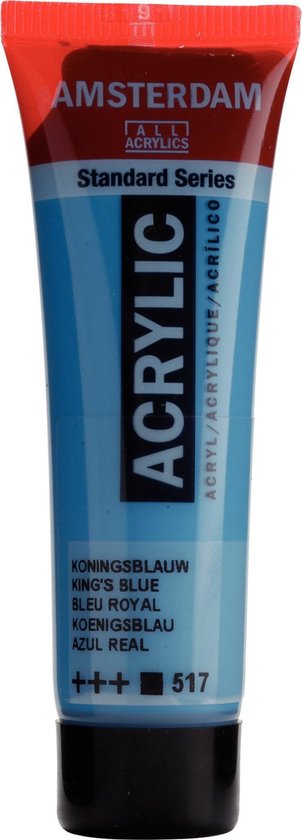 Acrylverf - 517 Koningsblauw - Amsterdam - 20 ml