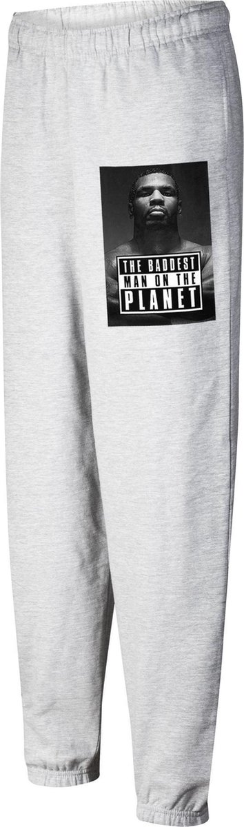 Mike Tyson Baddest Man Joggingbroek - Grijs - XXL