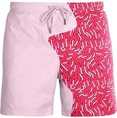 SEA'SONS - Zwembroek Jongens - Kleurveranderend - Sneldrogend - Rood - Maat 134