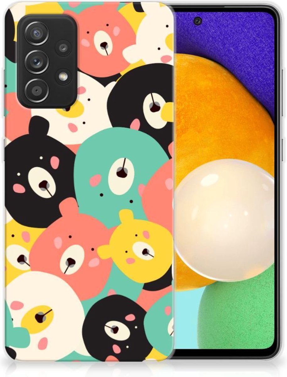 Samsung Galaxy A52 (5G/4G) Telefoonhoesje met Naam Bears