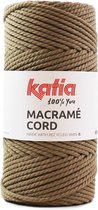 Katia Macrame Cord Twisted 5mm 105 Kleur: Nerts