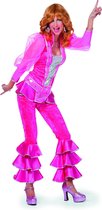 Mamma Mia luxe Abba outfit roze Maat 36
