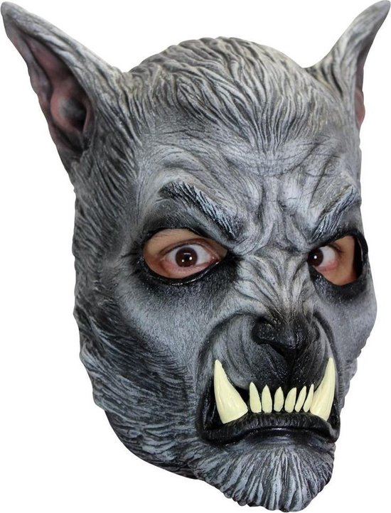 Costume de loup-garou | Masque complet Loup-garou sinistre | Taille unique  | Halloween... | bol.com