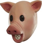 Partychimp Pig Varken Volledig Hoofd Masker Halloween voor bij Halloween Kostuum Volwassenen Carnaval - Latex - One size