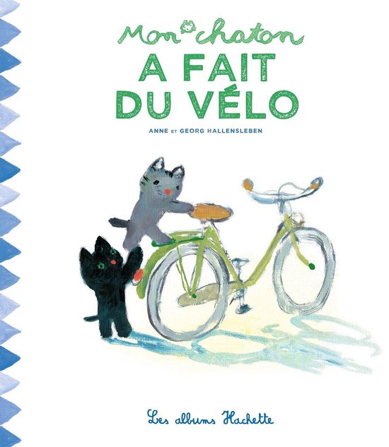 Mon chaton a fait du vélo - cover