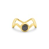 Melano Vivid Like Perfection ring set - dames - goudkleurig - maat 52