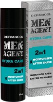 Dermacol - Hydrating gel cream and aftershave balm Men Agent (Moisturiser After Shave) 50 ml - 50ml