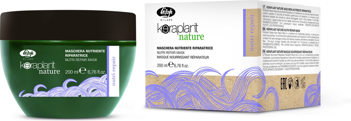 Lisap Masker Keraplant Nature Nutri Repair Mask