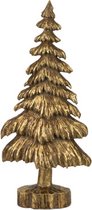 Kerstboom goud 21x9.5xH47 cm polyresin