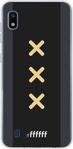6F hoesje - geschikt voor Samsung Galaxy A10 -  Transparant TPU Case - Ajax Europees Uitshirt 2020-2021 #ffffff