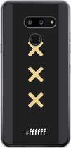 LG G8 ThinQ Hoesje Transparant TPU Case - Ajax Europees Uitshirt 2020-2021