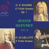 Georg Frideric Handel: 15 Violin Sonatas. Oop. 1 / Domenico Scarlatti: 8 Violin Sonatas
