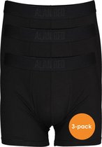 ALAN RED Colin boxers (3-pack) - extra lang - zwart -  Maat: L