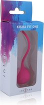 Intense toys - vaginale ballen - training bekkenbodem - roze - 4 x 13cm - kisha fit one