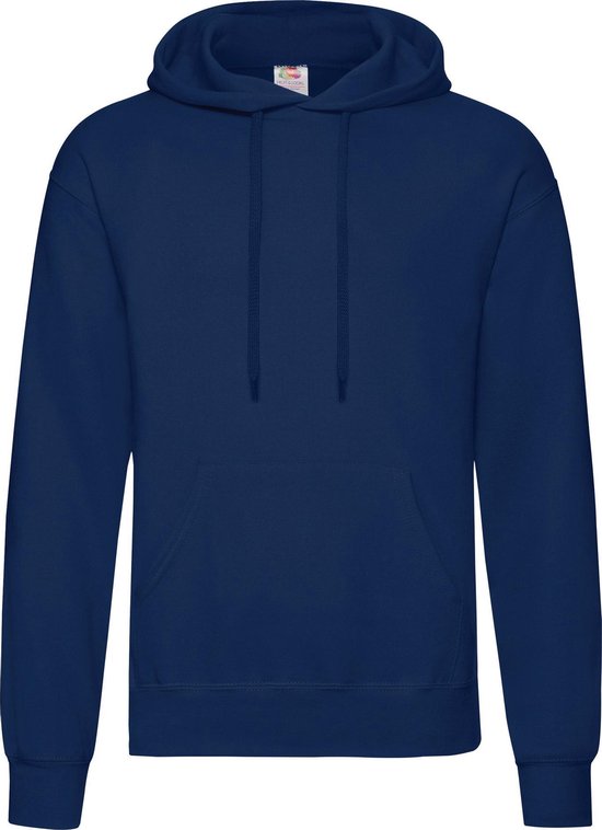 Fruit of the Loom - Classic Hoodie - Blauw - XL