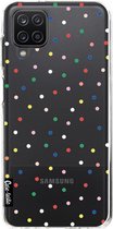 Casetastic Samsung Galaxy A12 (2021) Hoesje - Softcover Hoesje met Design - Candy Print